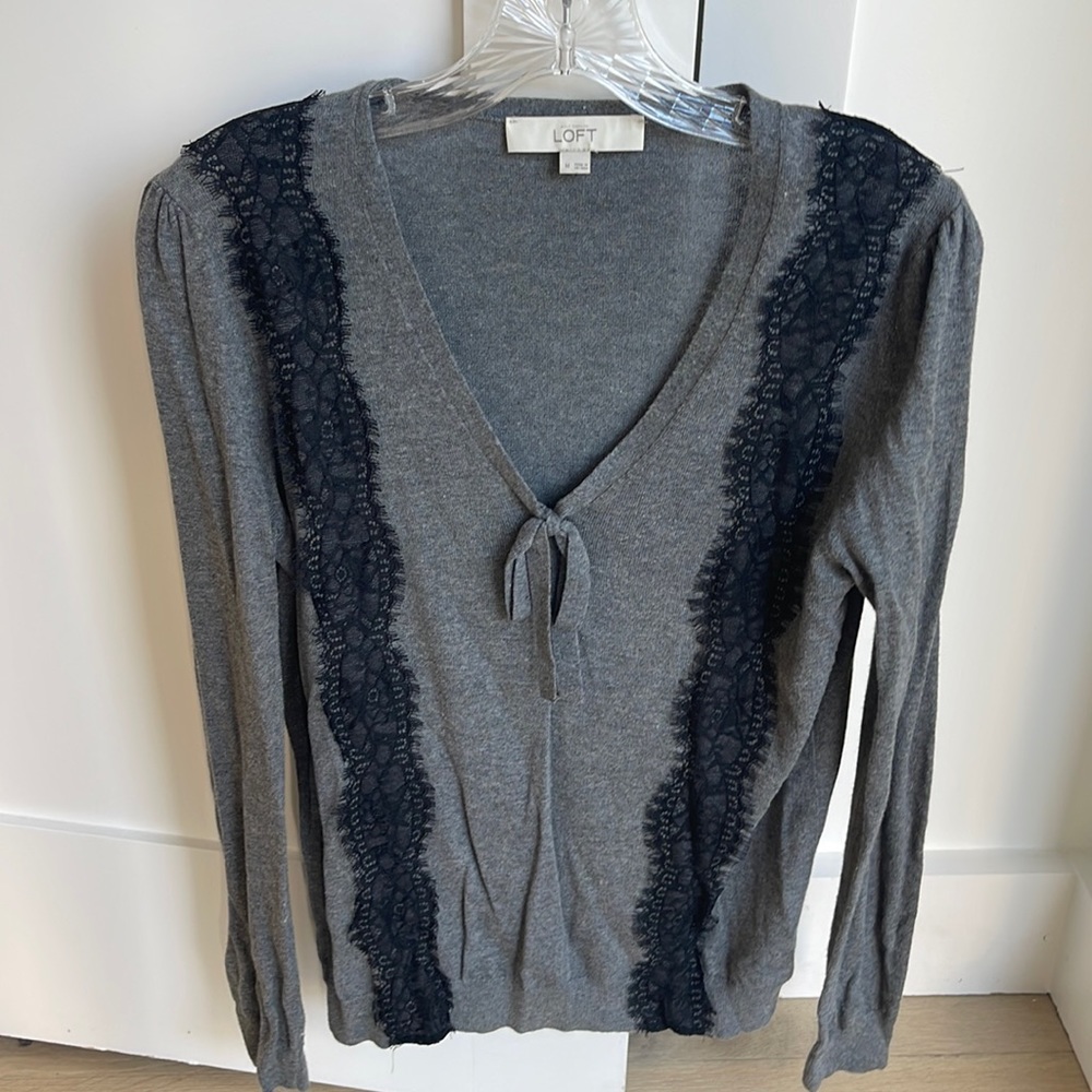 Loft Gray Sweater
